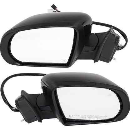 Power Heated Side Mirrors for Jeep Cherokee (2014–2018) Pair with Turn Signal