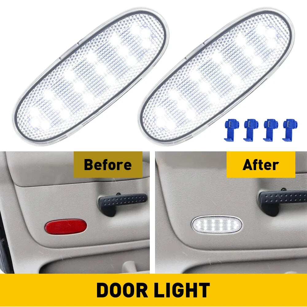 LED Door Courtesy Lights for Dodge Ram 1500 2500 (2002-2009)