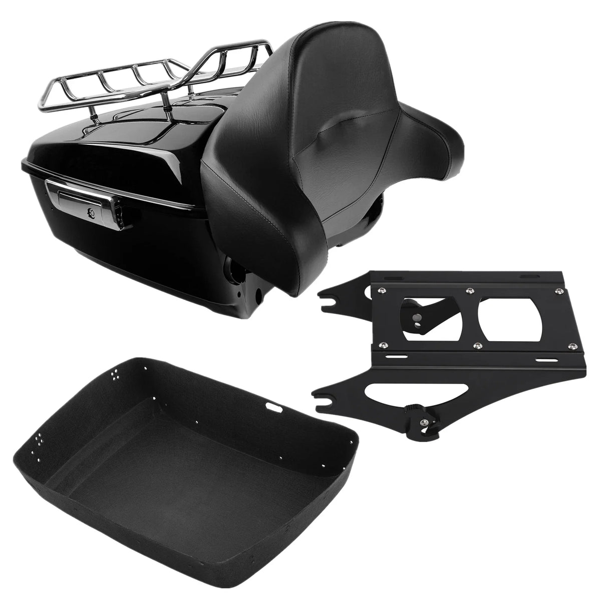 Trunk Backrest Rack for Harley Touring Electra 2014-2026