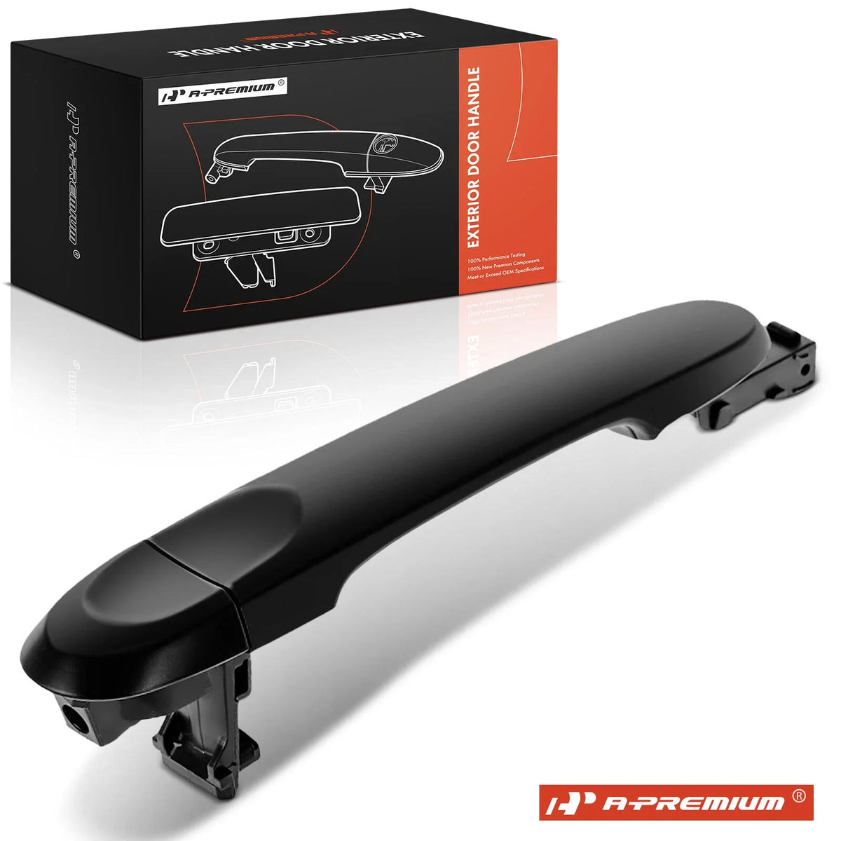 Front Passenger Door Handle for Nissan Versa (2012–2019) Black