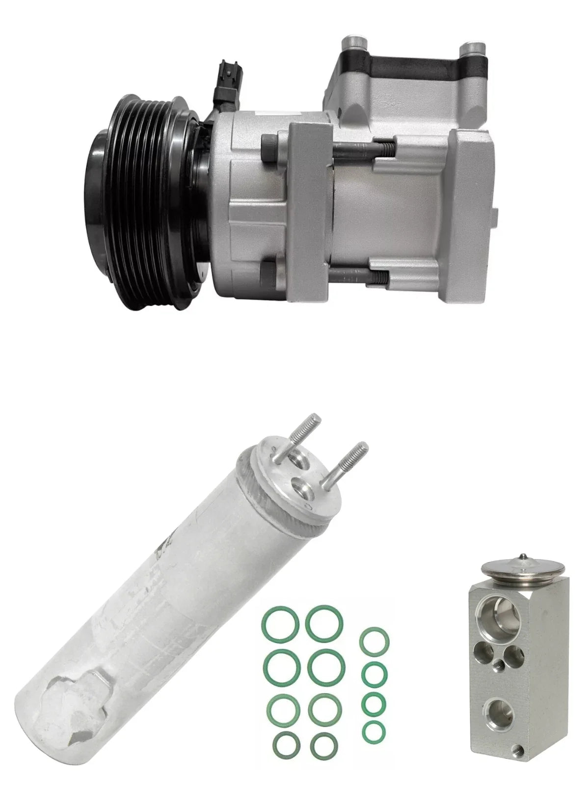 A C Compressor Kit Replacement for Ford Fiesta 1.6L (2013–2013)