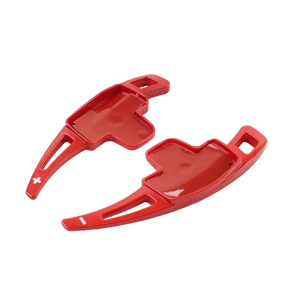 Red Paddle Shifter Extensions for Benz Models A B C E M R S CLA CLS GLA