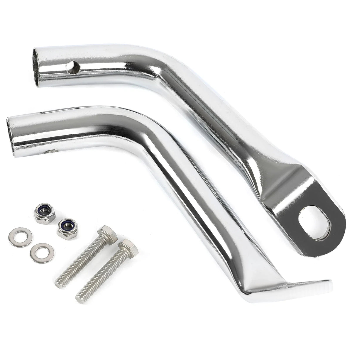 Saddlebag Guard Eliminator Brackets 2X Chrome for Harley Touring 1993–2013