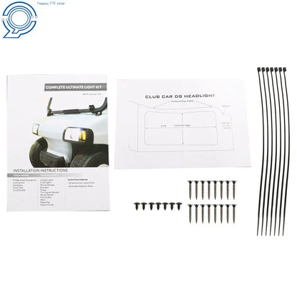 LED Light Kit for Headlights and Taillights on Club Car DS (1993–Present)
