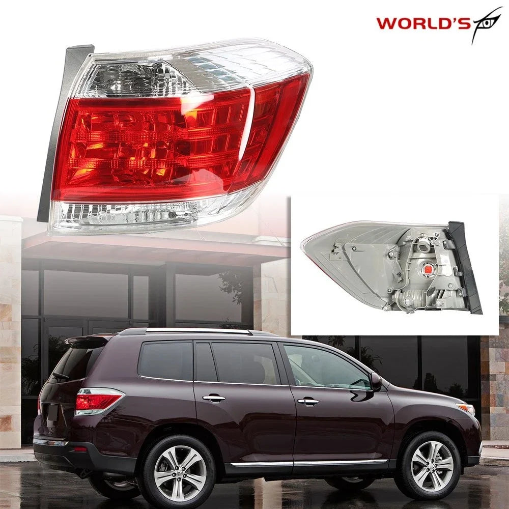 Tail Light for Toyota Highlander (2011–2013) Right Side
