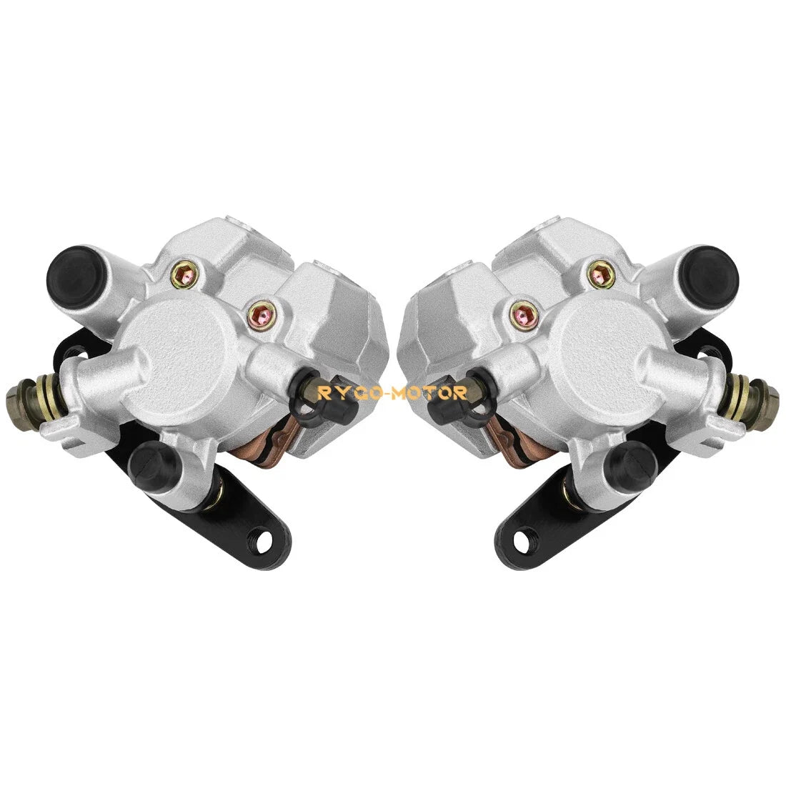 Brake Caliper Set w/ Pads for Honda TRX250X (1987-1992) Front & Rear