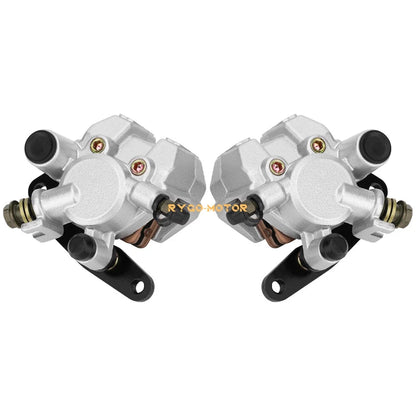 Brake Caliper Set w/ Pads for Honda TRX250X (1987-1992) Front & Rear
