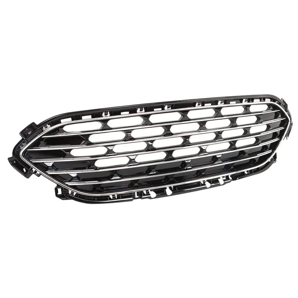 Front Upper Grille Assembly with Black & Chrome Trim for Ford Escape 2020-2022