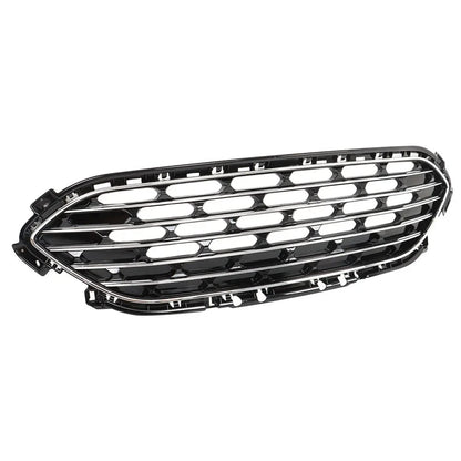 Front Upper Grille Assembly with Black & Chrome Trim for Ford Escape 2020-2022