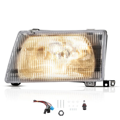 Headlamp with Bulb for Peterbilt 375 385 Driver Side Left