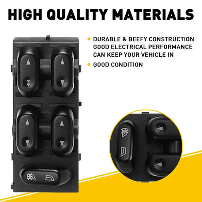 Power Door Window Control Switch for 2004-2008 Ford F150 Left Side