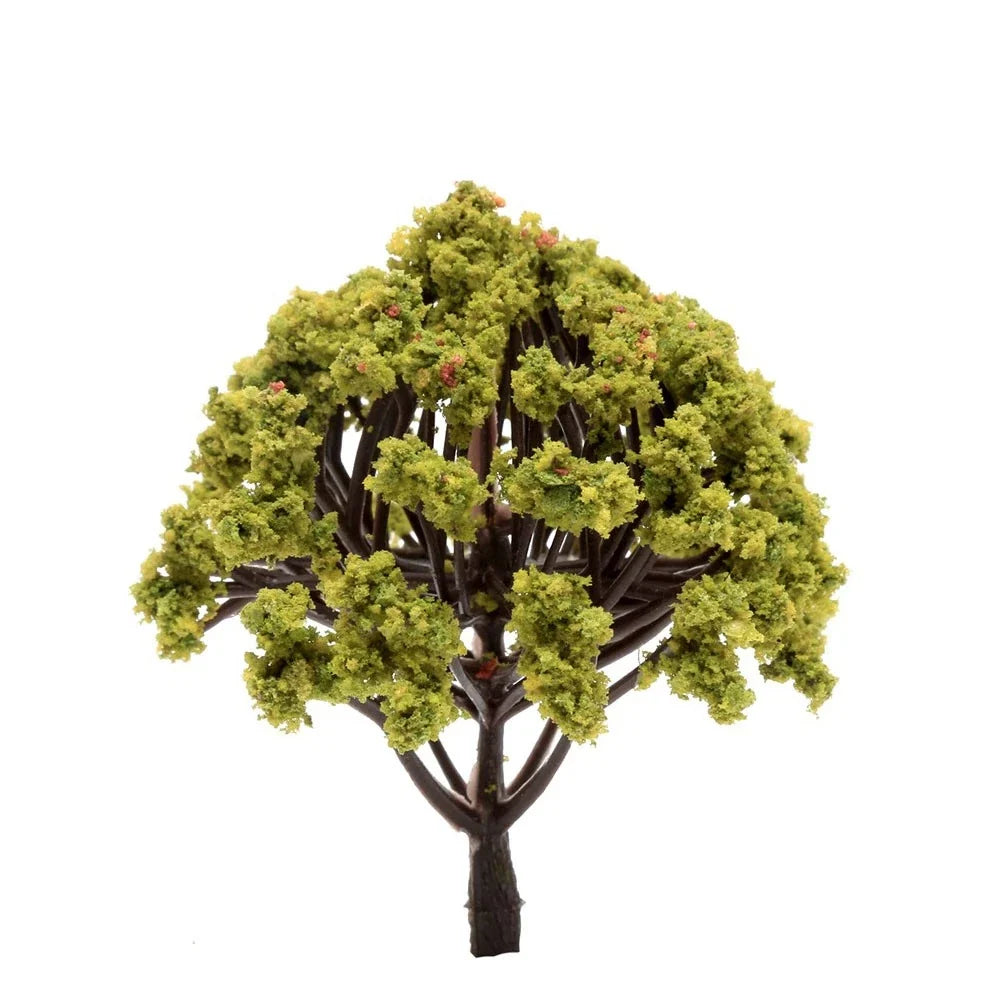 40 Pieces of Mixed Size Model Trees for Train Scenery