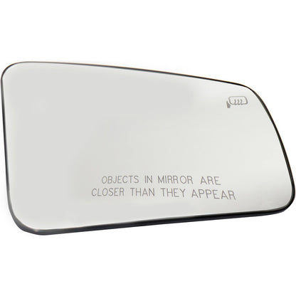 Front Right Mirror Glass for Ford Focus Coupe (2008-2011) w/ Backing Plate