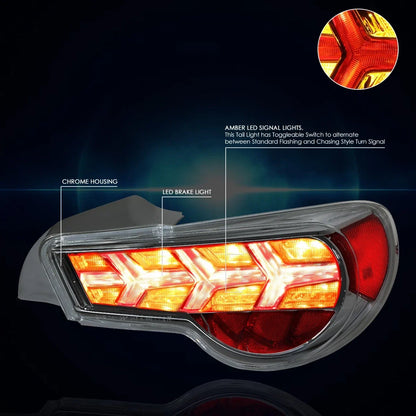 2013-2021 BRZ/FR-S/86 Sequential LED Arrow Tail Light
