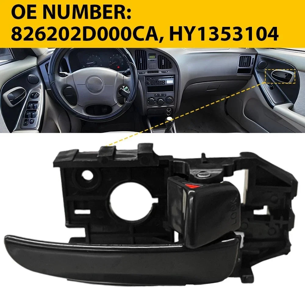 Front Passenger Side Interior Door Handle for Hyundai Elantra (2001–2006)