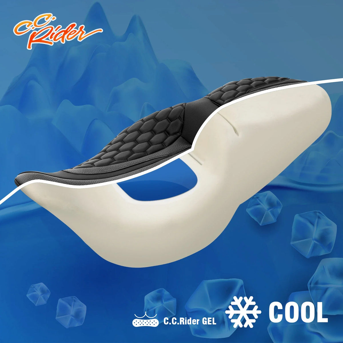 Gel Seat for Harley Touring Electra Street Glide (2009–2023)