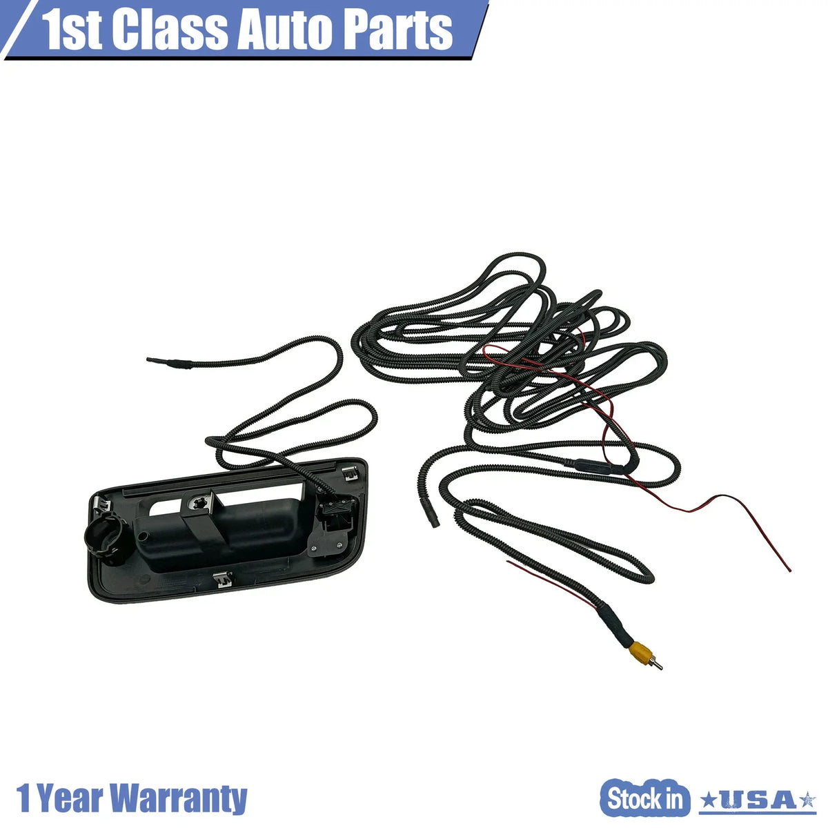 Rear View Backup Tailgate Handle Camera Set for Chevy Silverado 2500 3500 (2007–2019)