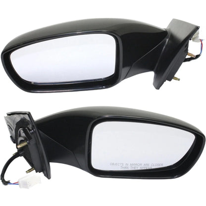 Power Primed Manual Folding Mirror Set for 2011-2014 Hyundai Sonata