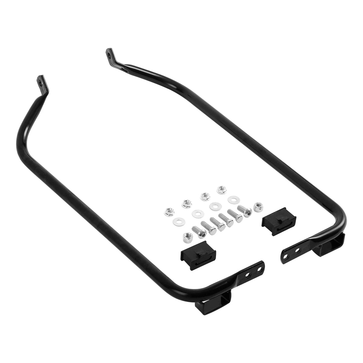 Support Brackets Kit for Harley Electra Glide Saddlebag 1997-2008 Black