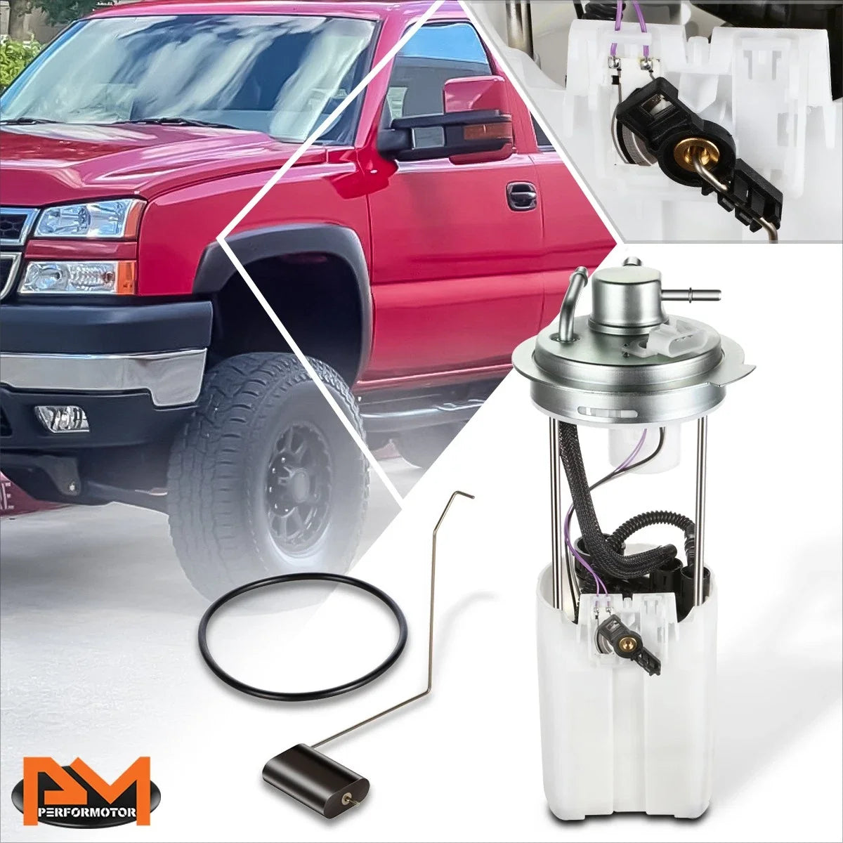 2004-2007 Silverado/Sierra 2500 3500 Electrical Fuel Pump Assembly
