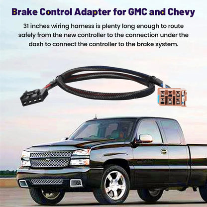 Trailer Brake Controller Wire Harness Connector for Chevy Silverado 1500 (2003–2007)