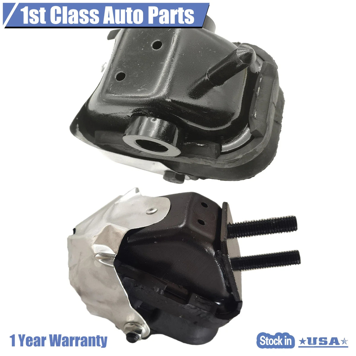 Set of 2 Front Engine Mounts for Ford F-150 Lincoln Mark LT (2005–2008)