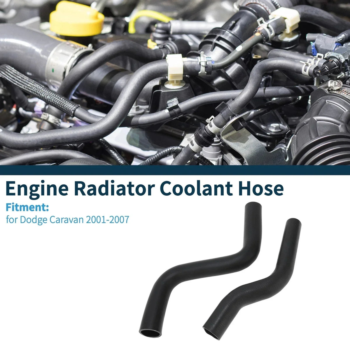 Water Pipes Coolant Hose for Dodge Caravan 2001-2007