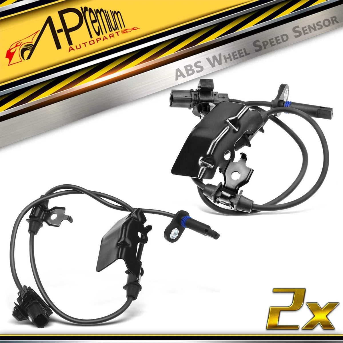 2X Rear ABS Wheel Speed Sensors for Honda Pilot (2012–2015)