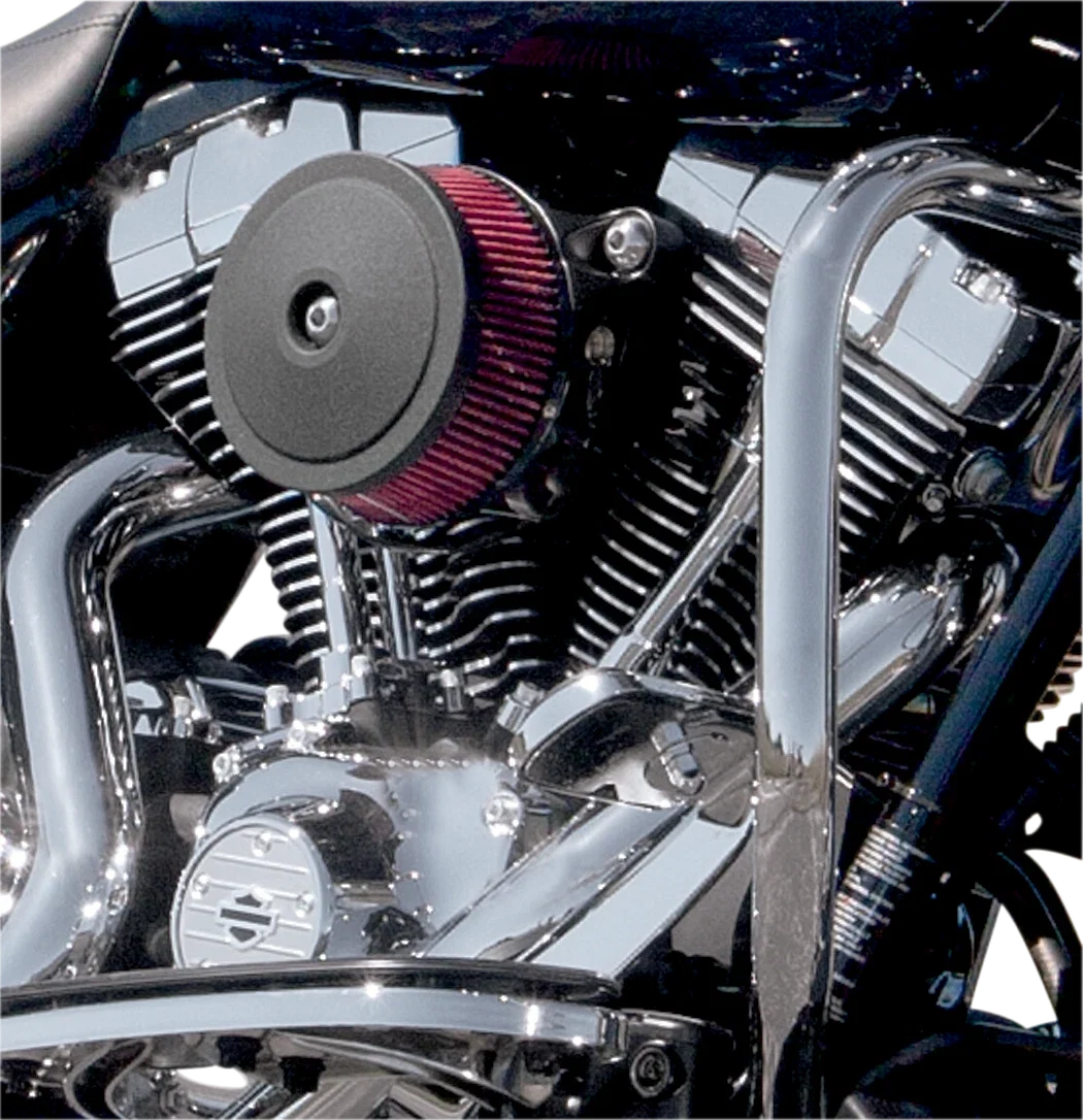 S&S Cycle Air Cleaner Cover Bob Dome Black for Harley Davidson