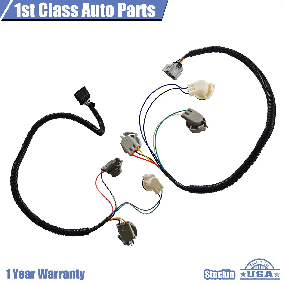 Tail Light Socket Wiring Harness Set for Suburban 1500 2500