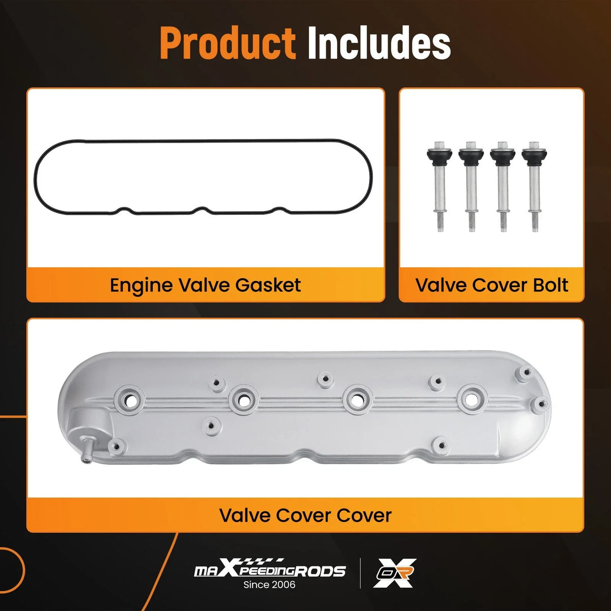 Valve Cover Left Driver Side for Chevy Camaro V8 5.7L (1999-2002)