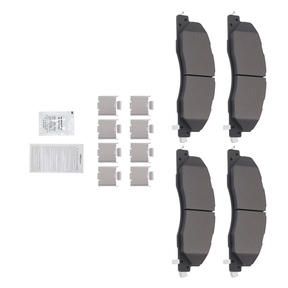 Front Brake Pads Set for 2009–2018 Dodge Ram 2500 3500