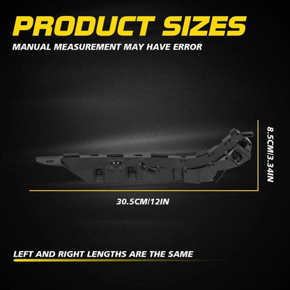 Front Bumper Fender Support Bracket Retainers for Subaru Outback (2010–2014)