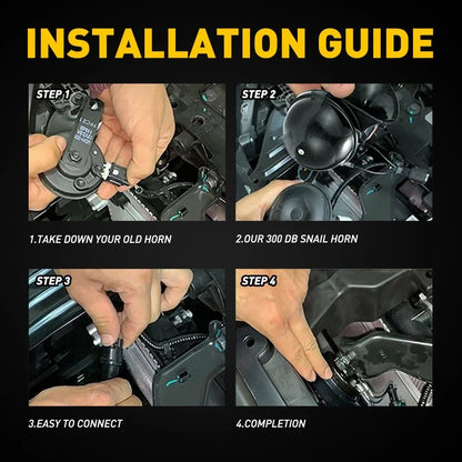 12V 300DB Electric Train Horn Kit for Trucks and Cars