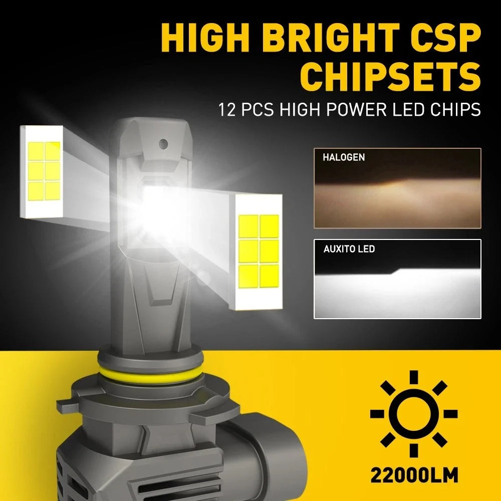 LED Headlight Kit 9005 HB3 - 2 Bulbs
