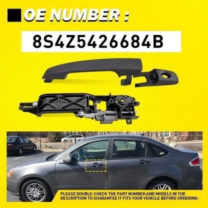 Exterior Door Handle with Bracket LH for Ford Focus 2008-2011