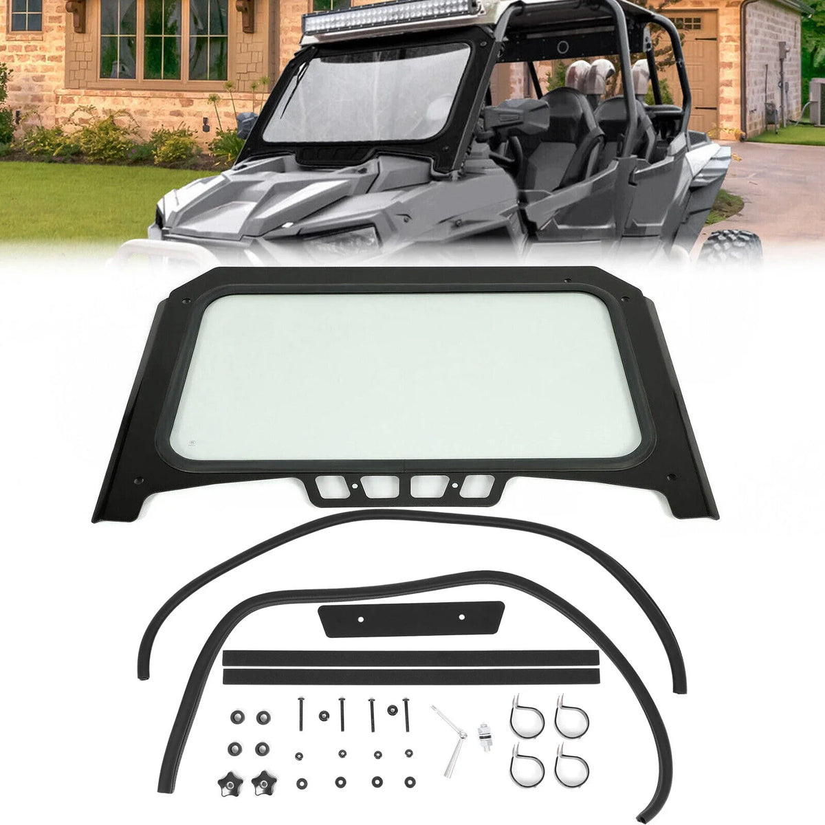 Full Windshield for Polaris RZR XP/XP4 1000 (2019–2023)