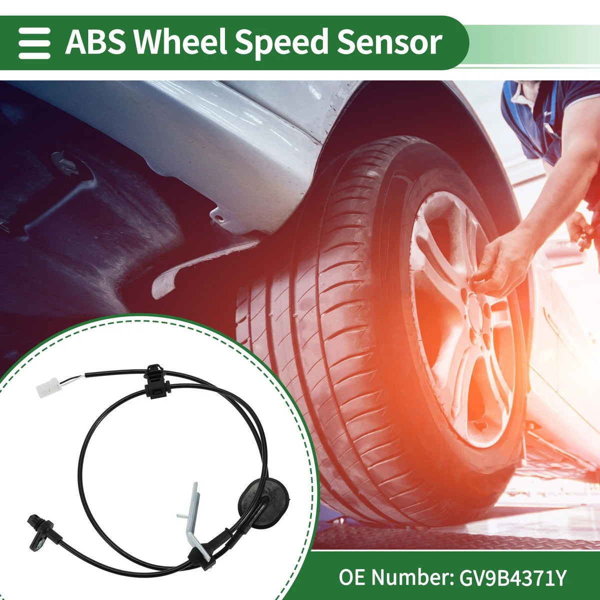 ABS Wheel Speed Sensor No.GV9B4371Y for Mazda 6 (2013–2016)