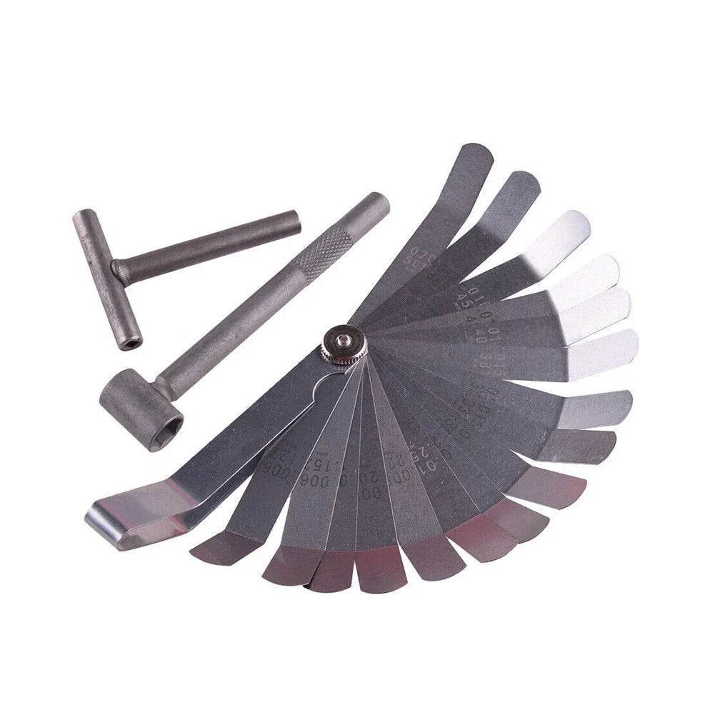 Valve Screw Adjusting Tool & Feeler Gauge Set for Motorcycle