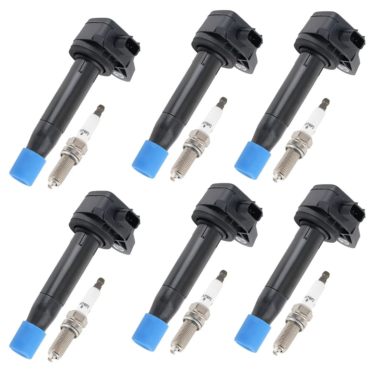 Ignition Coil Set with Iridium Plugs for Acura ZDX 2010–2013