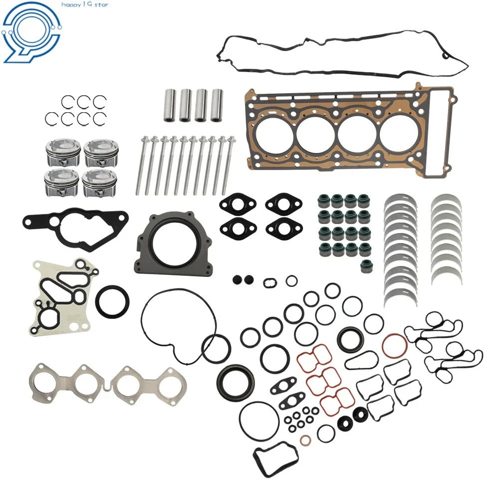Engine Overhaul Pistons Gasket Kit for Mercedes-Benz C200 CGI (2007–2015)