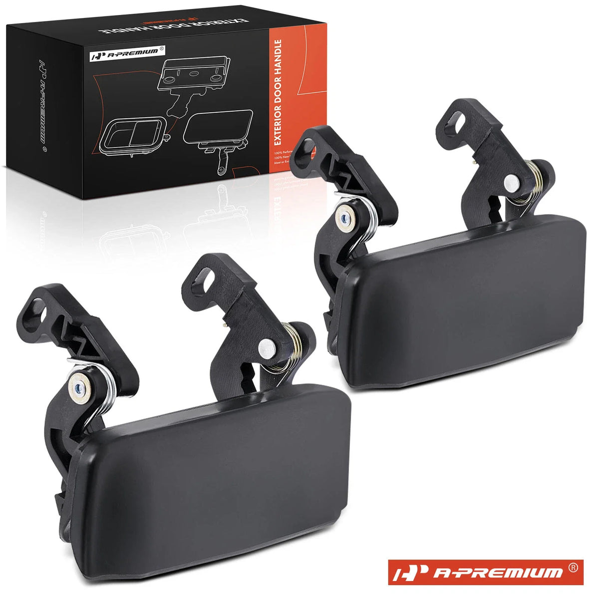 2X Front Exterior Door Handle for Ford Ranger Mazda B3000 (2004–2011)