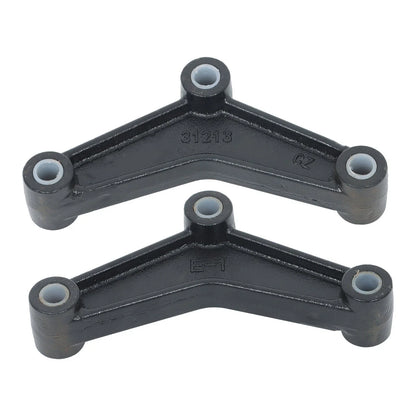 3 Leaf Spring & Hanger Tandem Trailer Axle Suspension Kit for 4000lbs