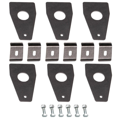 Weld-On Gutter Roof Rack Mount Bracket for Universal Use