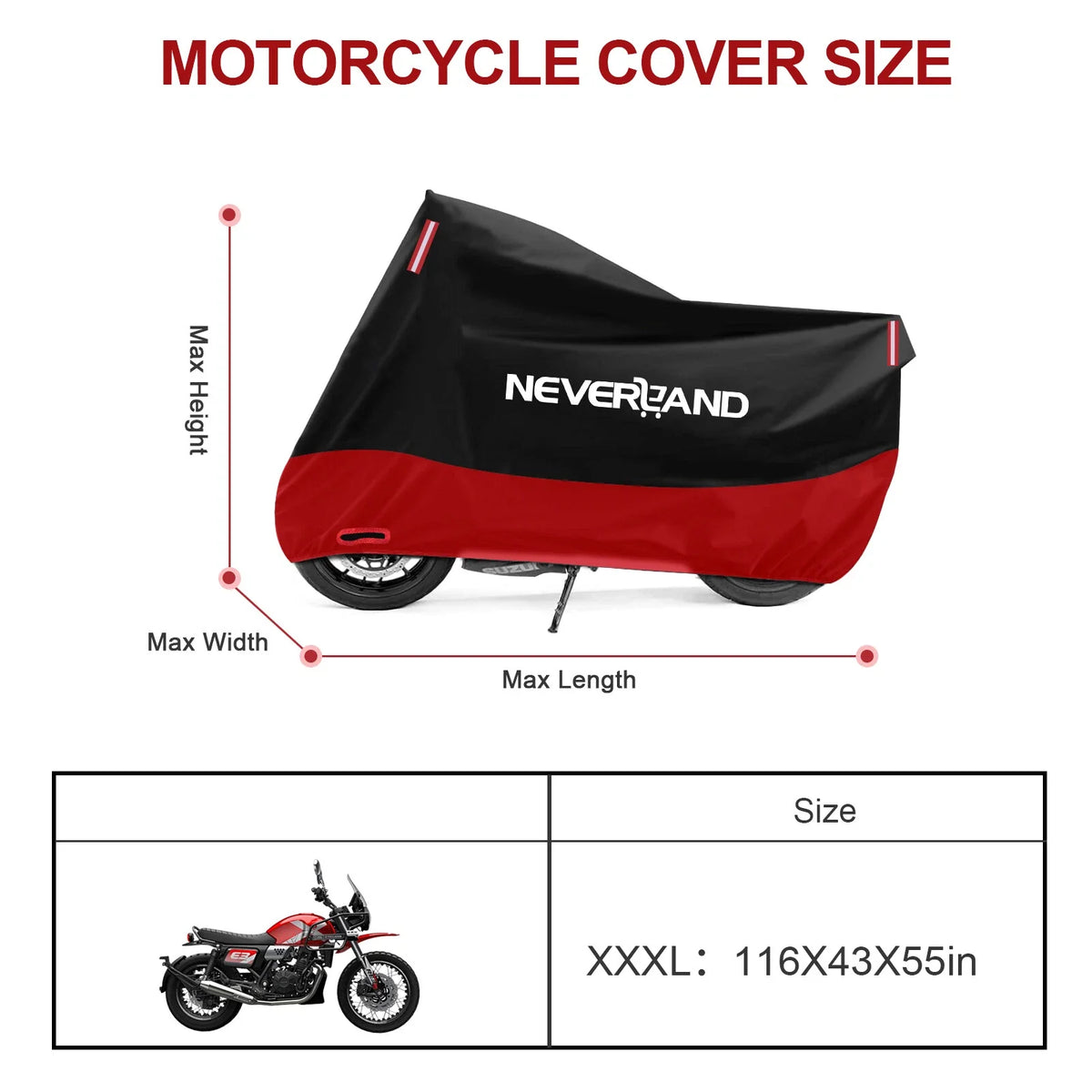 3XL Waterproof Motorcycle Cover for Harley Davidson Heritage Softail Classic