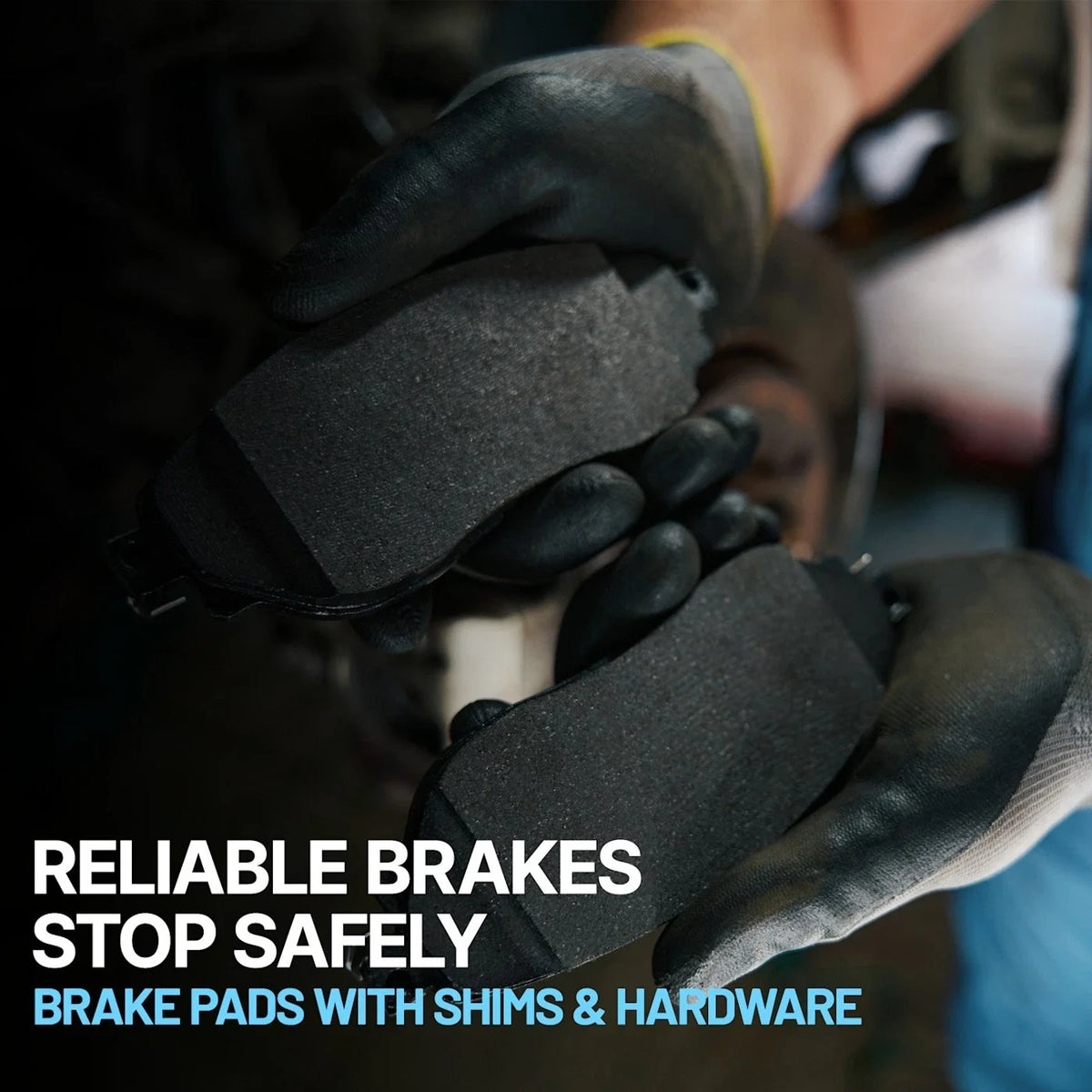 Front NAO Brake Pads for BMW M3, 535i, 528e (1982–1991)