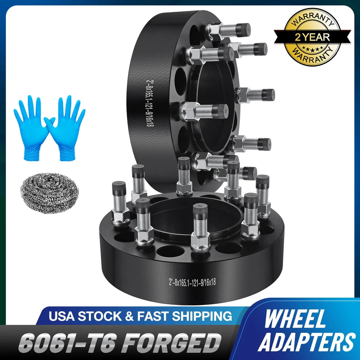 2X 2 Inch Hubcentric Wheel Spacers for Ram 2500 (2011–2012)
