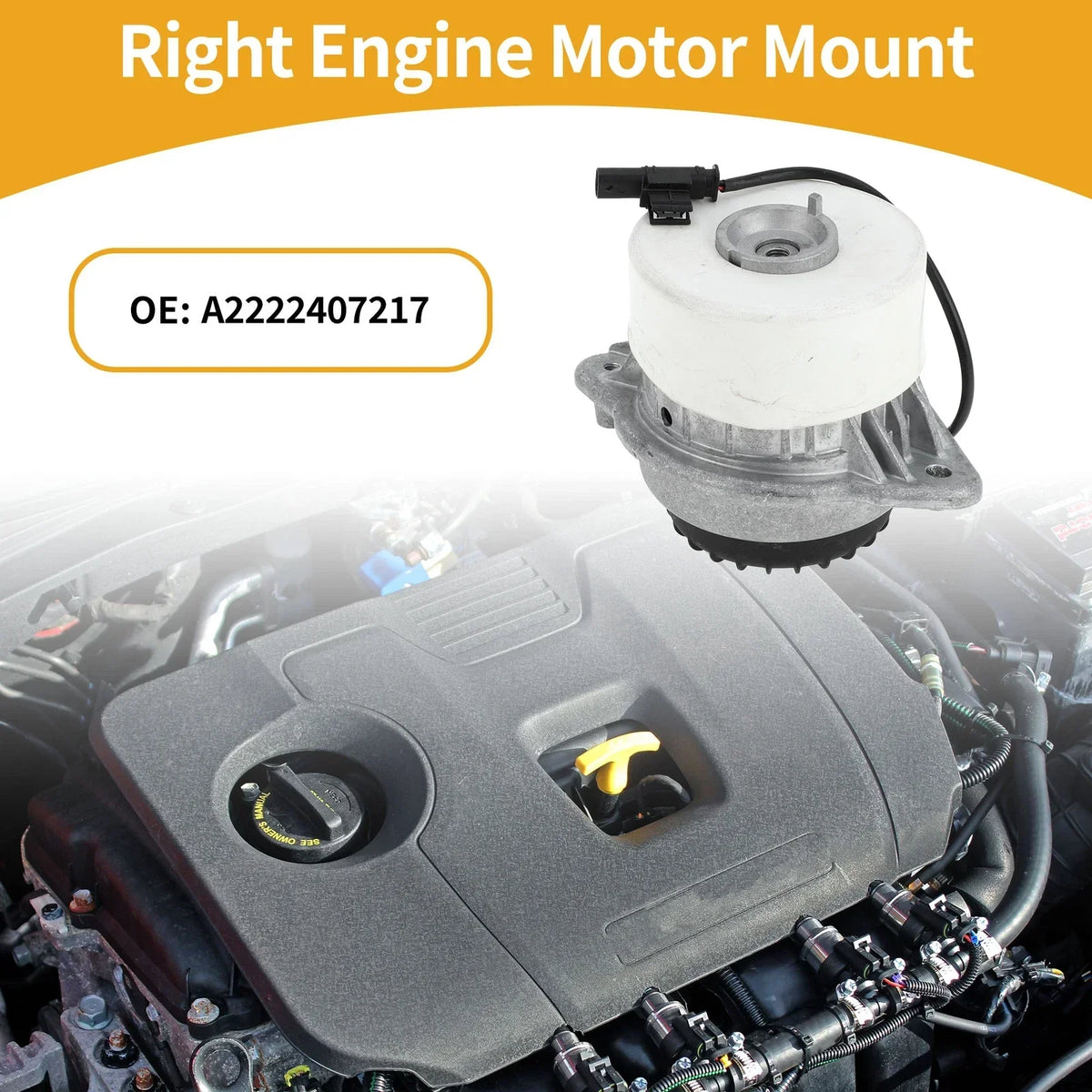 Engine Mount for S-Class W222 (2013-2020) by Mercedes Benz