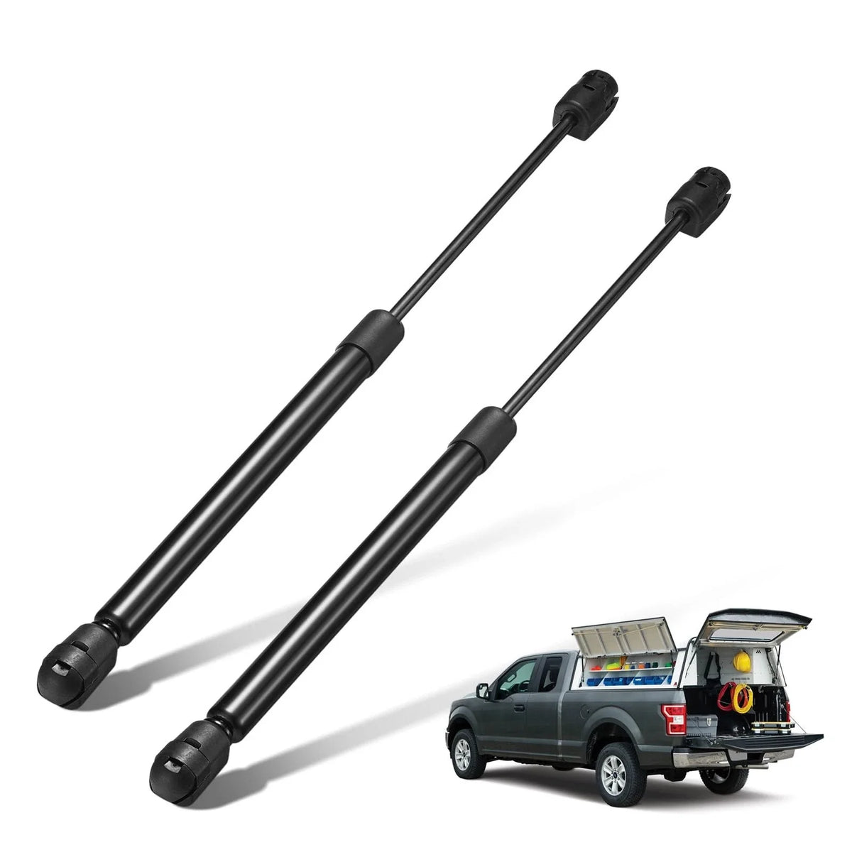 Gas Struts for Leer Topper Camper Shell (15 Inch, 24lb)