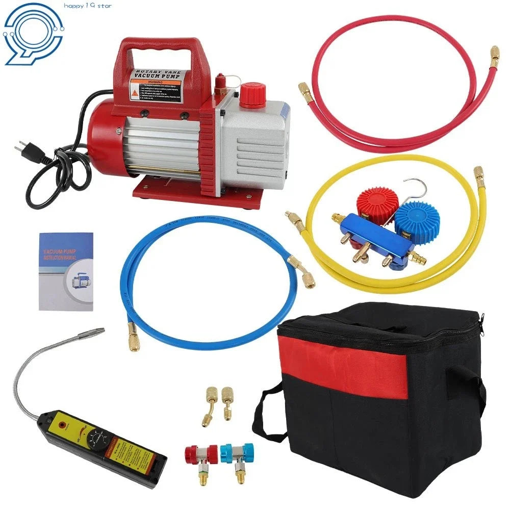 4CFM 1/3HP Air Vacuum Pump for HVAC A/C Refrigeration